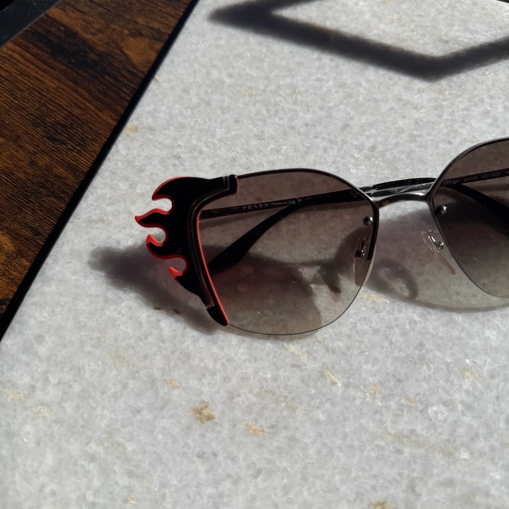Prada Flame Cat Eye Sunglasses - Picture 2 of 10